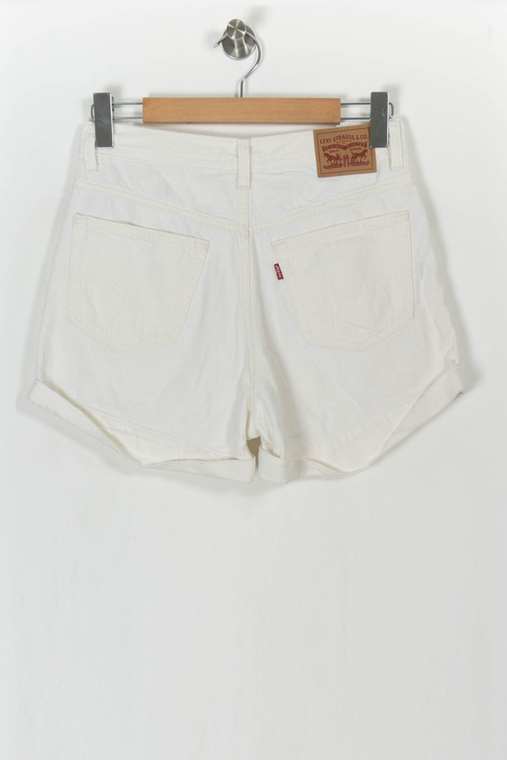 Short Blanc - Taille L/40 de la marque Levi's | PARAD104868 - Vendu par Paradigme - Image 4