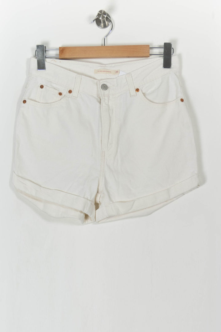 Short Blanc - Taille L/40 de la marque Levi's | PARAD104868 - Vendu par Paradigme - Image 2