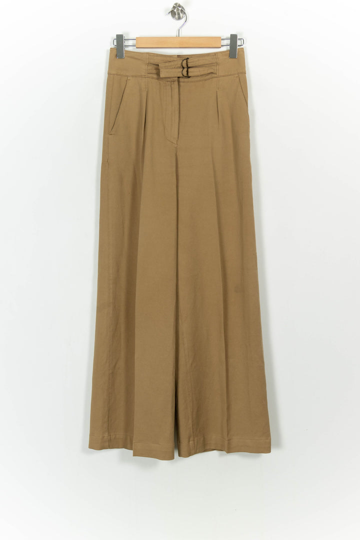 Pantalon Large Beige - Taille M/38 de la marque Sézane | PARAD104888 - Vendu par Paradigme - Image 2