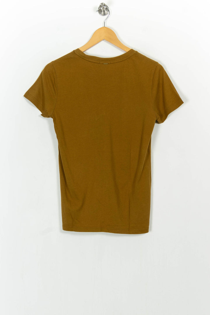 Tee-shirt Marron - Taille S/36 de la marque IKKS | PARAD104891 - Vendu par Paradigme - Image 4