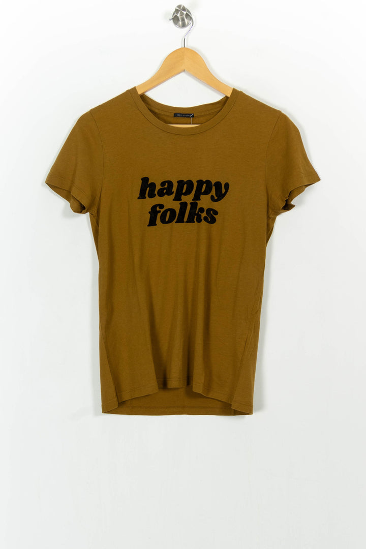 Tee-shirt Marron - Taille S/36 de la marque IKKS | PARAD104891 - Vendu par Paradigme - Image 2