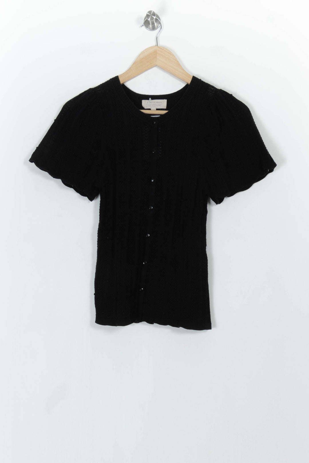 Cardigan Noir - Taille S/36 de la marque Sézane | PARAD104896 - Vendu par Paradigme - Image 2