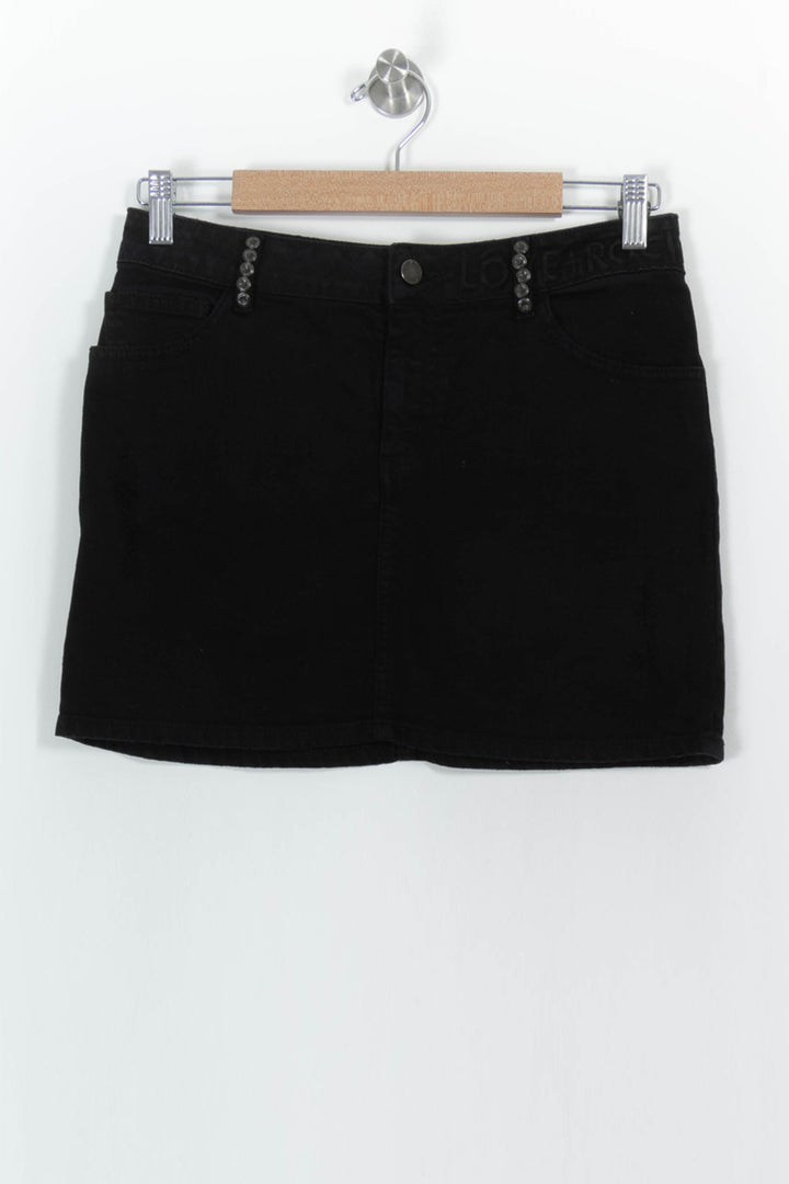 Jupe Courte Noire - Taille M/38 de la marque Zadig&Voltaire | PARAD104898 - Vendu par Paradigme - Image 2