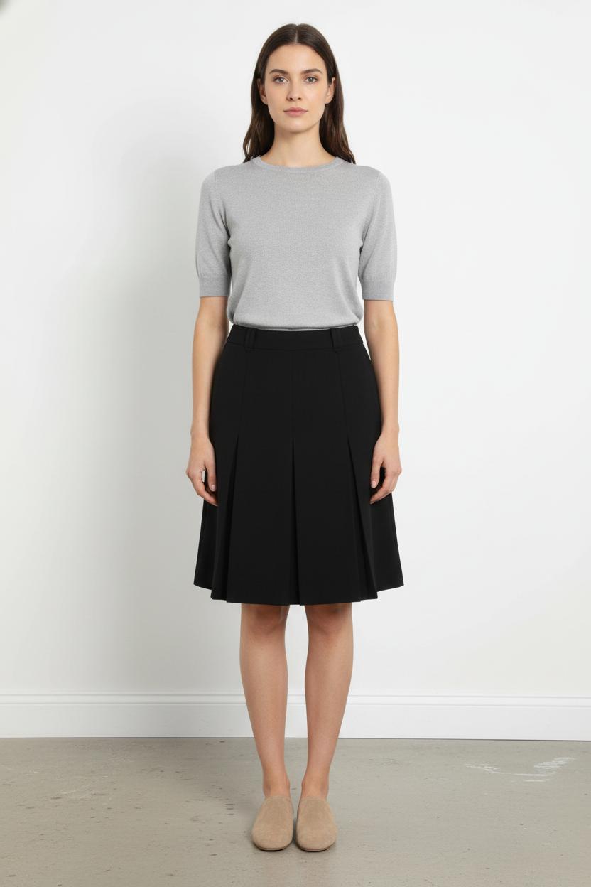 Jupe Droite Noire - Taille M/38 de la marque Maison 123 | PARAD104906 - Vendu par Paradigme - Image 1