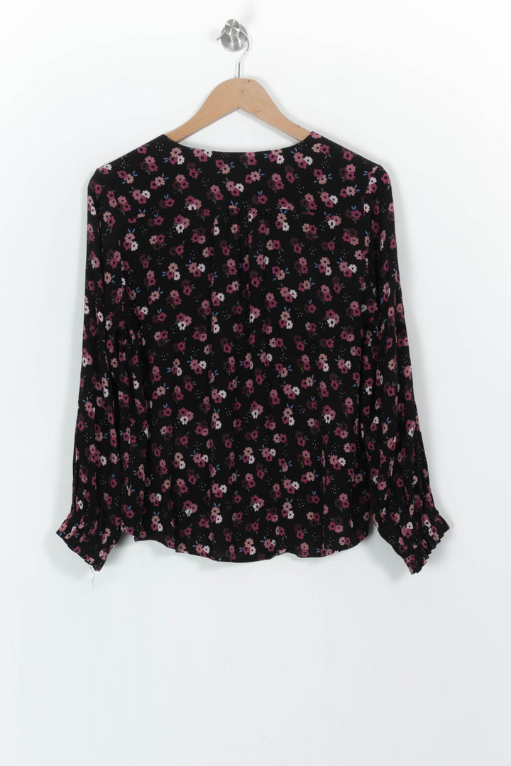Blouse Noire et Rose - Taille S/36 de la marque Des petits hauts | PARAD104908 - Vendu par Paradigme - Image 4