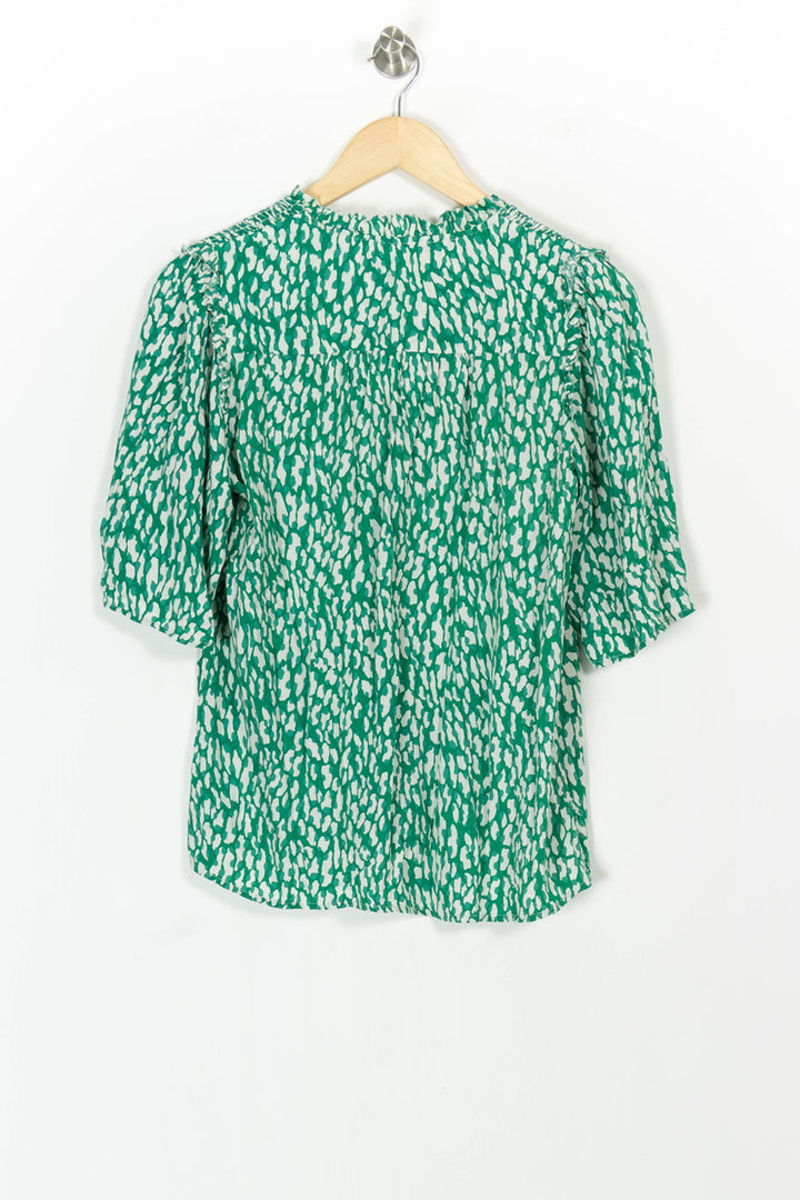 Blouse Verte et Blanche - Taille M/38 de la marque Suncoo | PARAD104912 - Vendu par Paradigme - Image 4