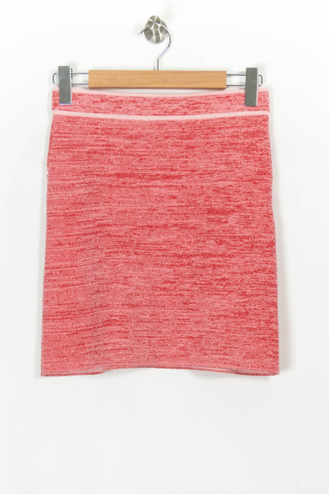 Jupe Courte Rose - Taille M/38 de la marque Claudie Pierlot | PARAD104913 - Vendu par Paradigme - Image 4