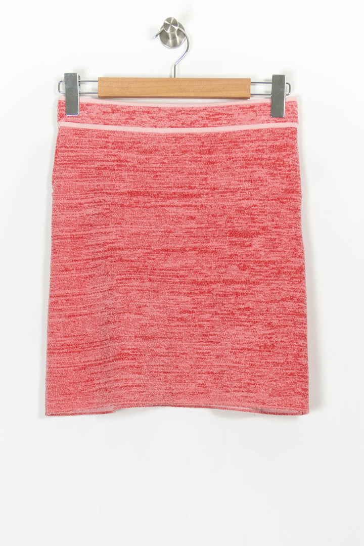 Jupe Courte Rose - Taille M/38 de la marque Claudie Pierlot | PARAD104913 - Vendu par Paradigme - Image 4