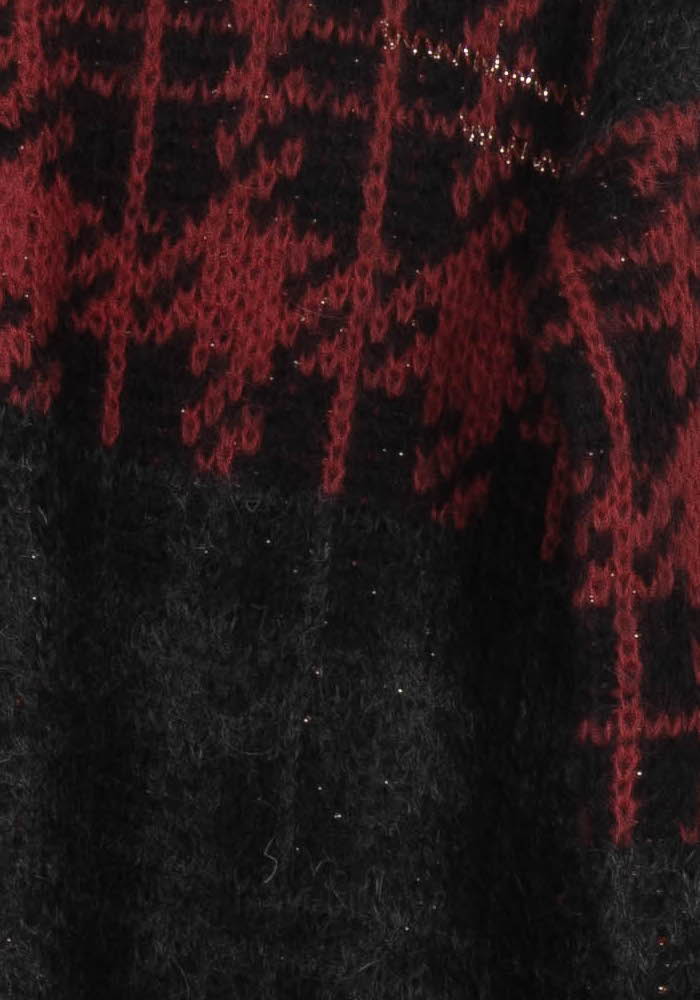 Gilet Noir et Rouge - Taille M/38 de la marque Liu Jo | PARAD104914 - Vendu par Paradigme - Image 3