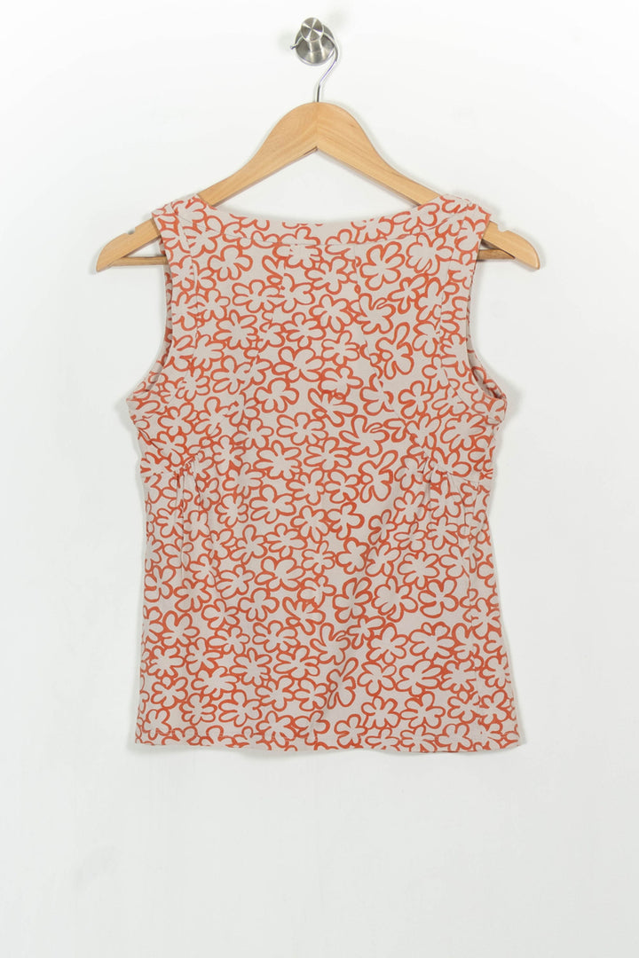 Débardeur Blanc et Orange - Taille S/36 de la marque Comptoir des Cotonniers | PARAD104924 - Vendu par Paradigme - Image 4