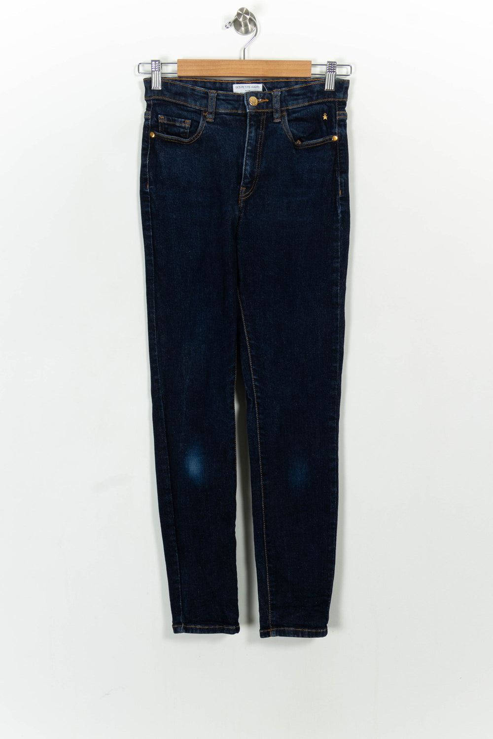 Jean Slim Bleu - Taille S/36 de la marque Des petits hauts | PARAD104927 - Vendu par Paradigme - Image 2