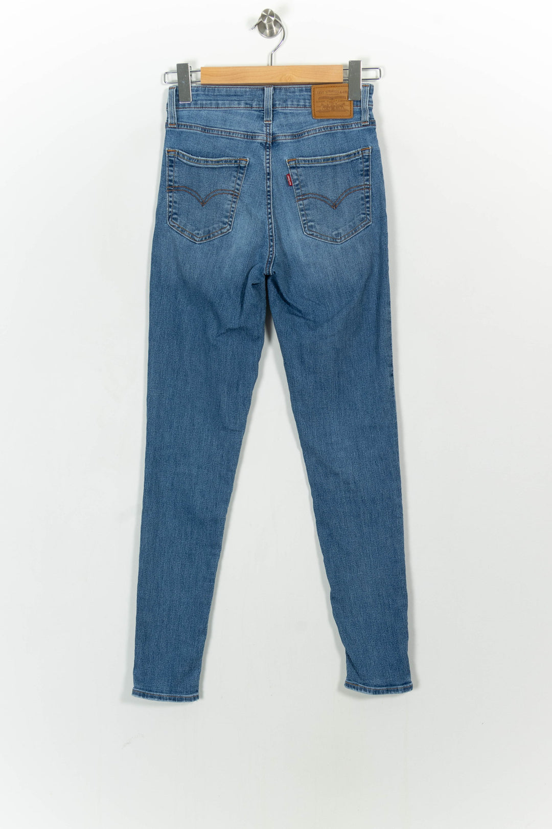 Jean Skinny Bleu - Taille S/36 de la marque Levi's | PARAD104928 - Vendu par Paradigme - Image 4