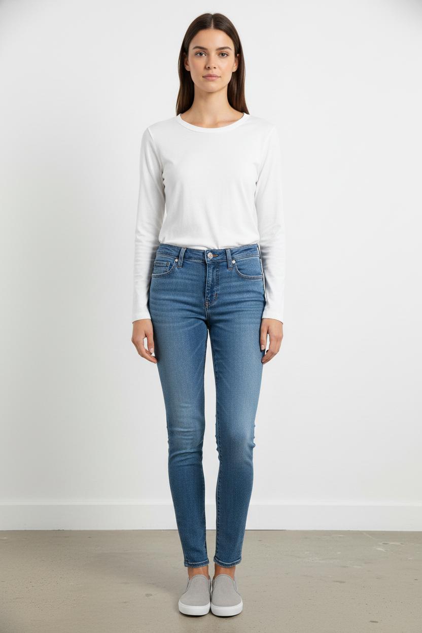 Jean Skinny Bleu - Taille S/36 de la marque Levi's | PARAD104928 - Vendu par Paradigme - Image 1