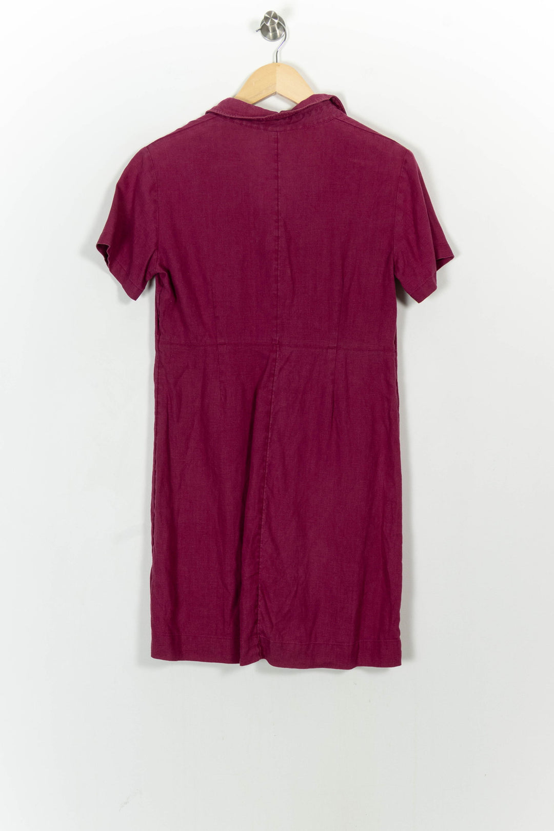 Robe Chemise Violette - Taille S/36 de la marque Caroll | PARAD104929 - Vendu par Paradigme - Image 4