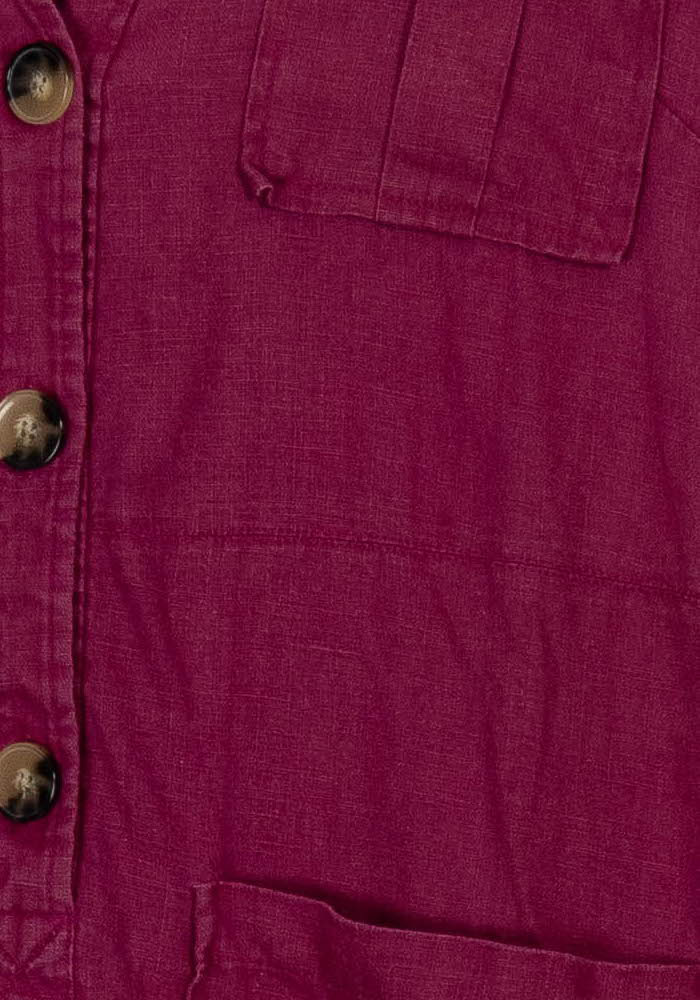Robe Chemise Violette - Taille S/36 de la marque Caroll | PARAD104929 - Vendu par Paradigme - Image 3