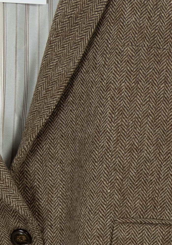 Blazer Marron - Taille XXXL/46 de la marque Mister K | PARAD104931 - Vendu par Paradigme - Image 3