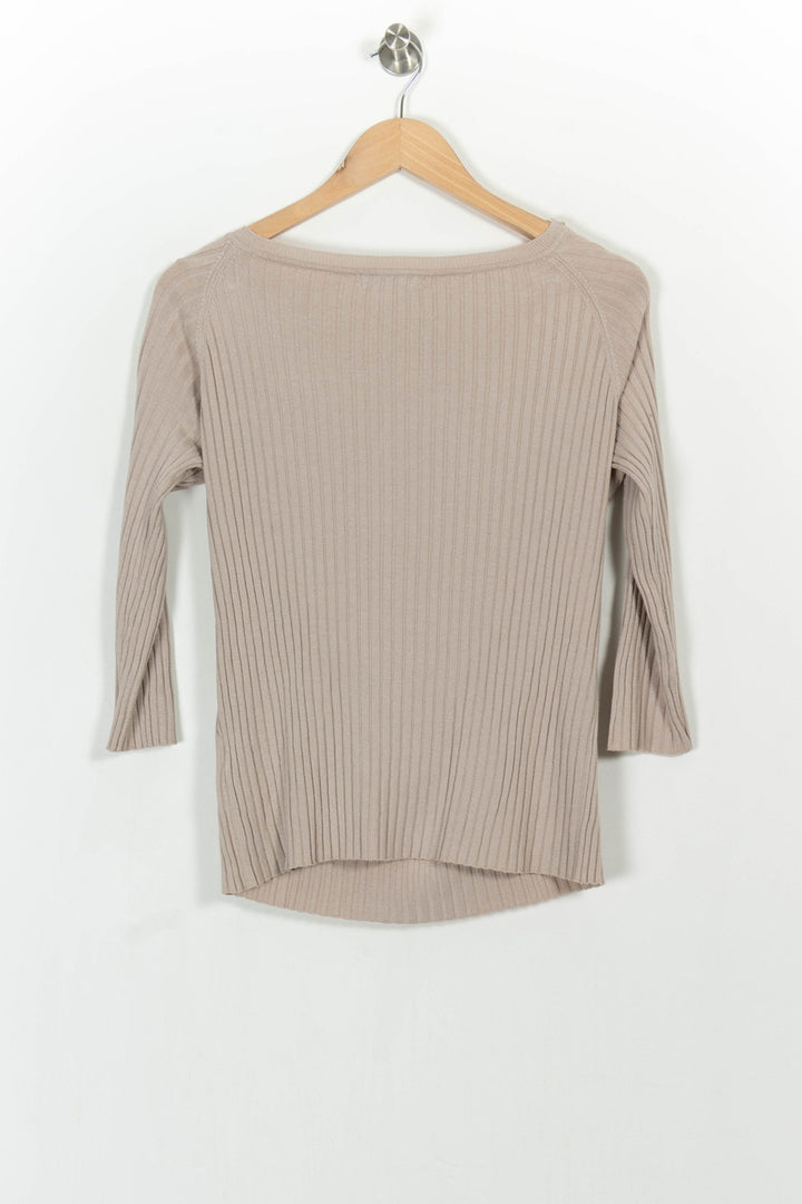 Pull Beige - Taille M/38 de la marque ZAPA | PARAD104932 - Vendu par Paradigme - Image 4