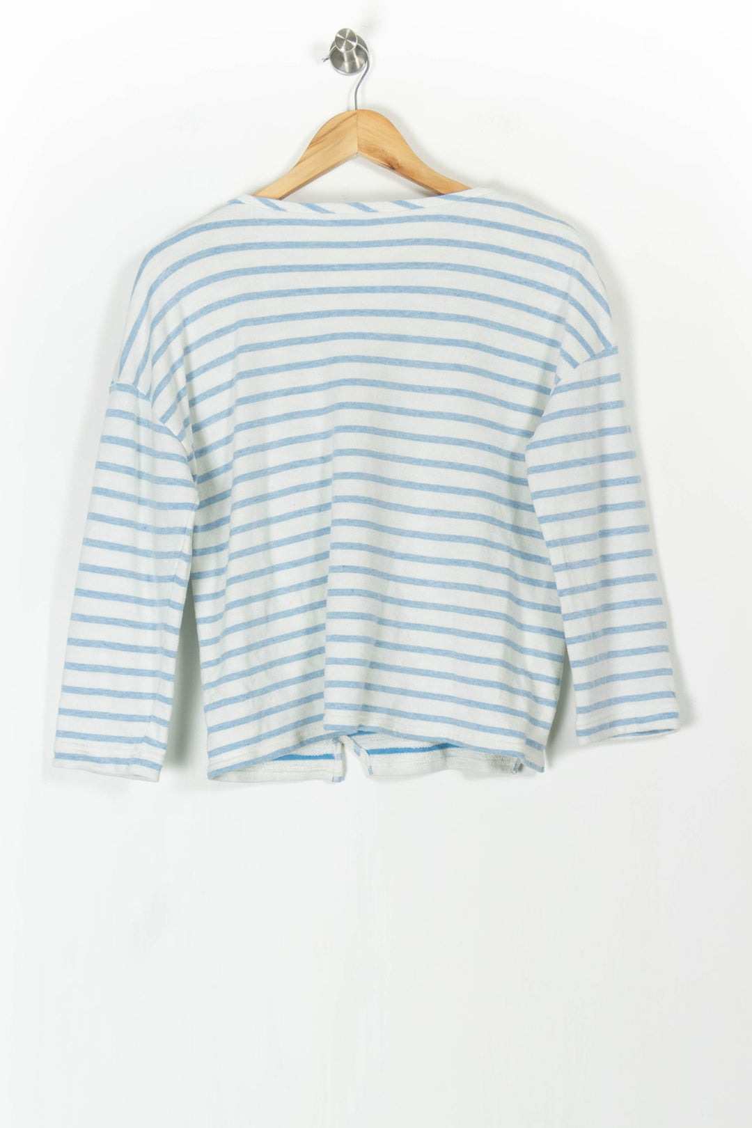 Marinière Bleu et Blanc - Taille L/40 de la marque Claudie Pierlot | PARAD104940 - Vendu par Paradigme - Image 4