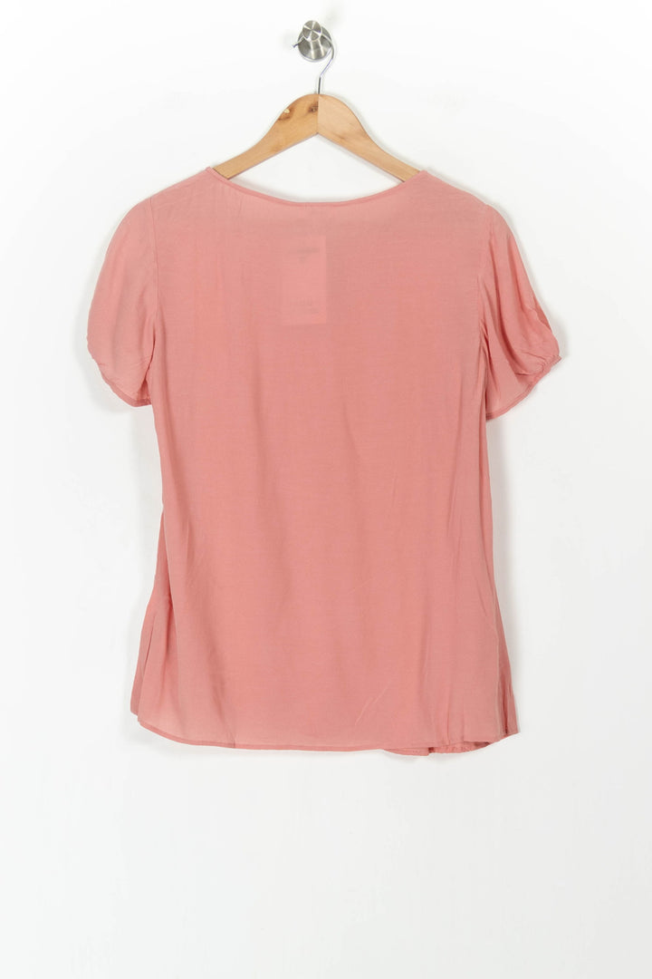 Blouse Rose - Taille L/40 de la marque Claudie Pierlot | PARAD104942 - Vendu par Paradigme - Image 4