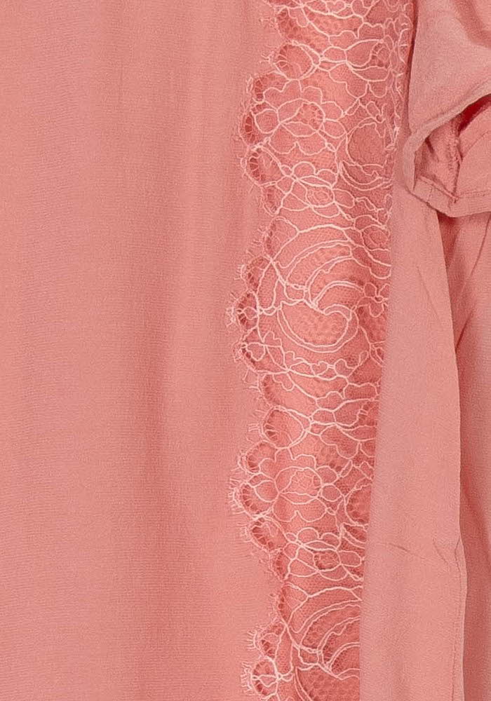 Blouse Rose - Taille L/40 de la marque Claudie Pierlot | PARAD104942 - Vendu par Paradigme - Image 3