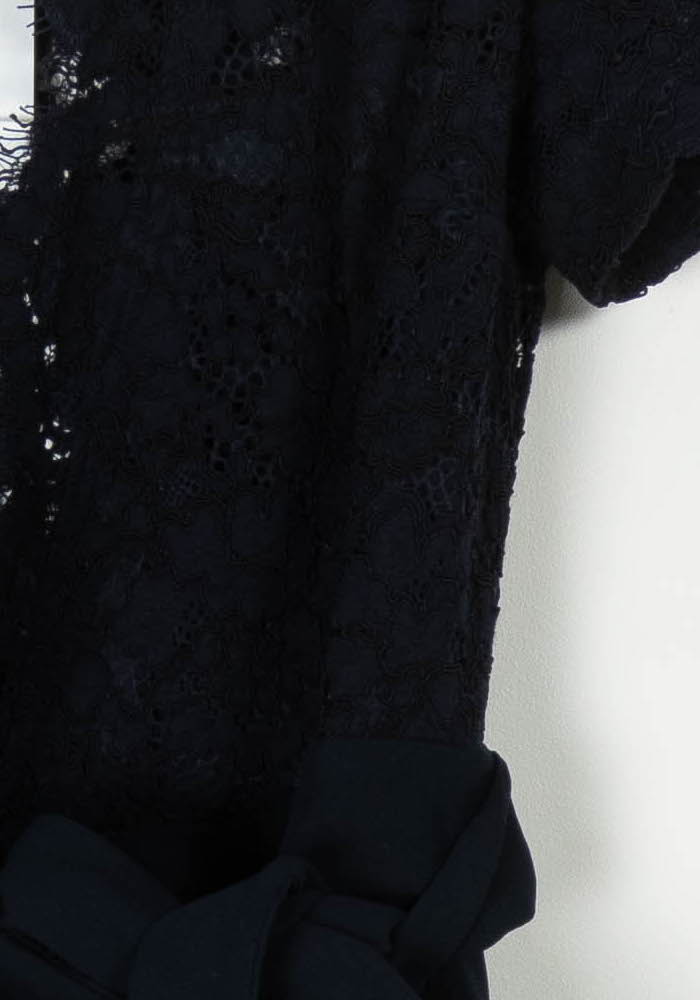 Robe Courte Bleue - Taille XS/34 de la marque Claudie Pierlot | PARAD104947 - Vendu par Paradigme - Image 3