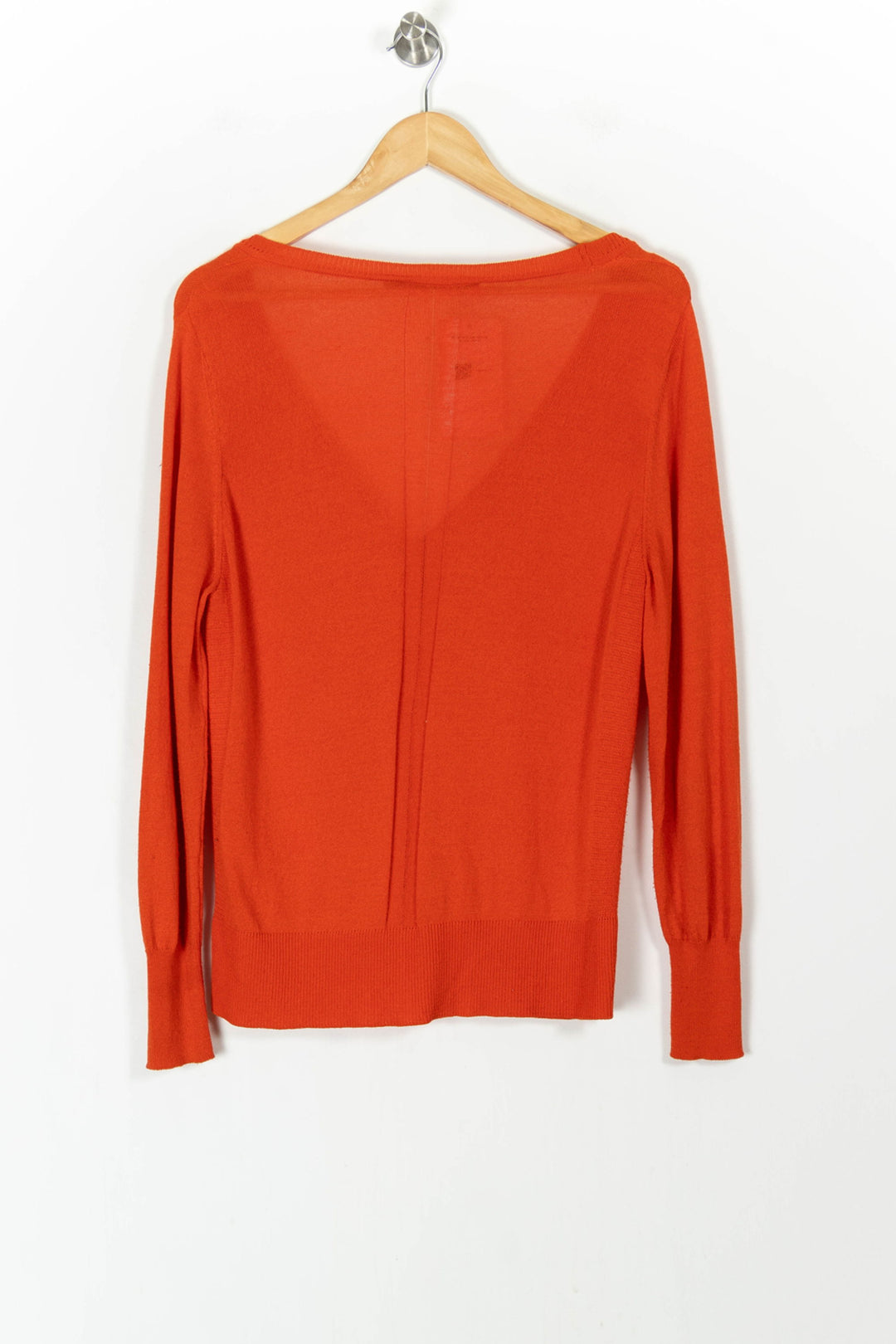 Cardigan Orange - Taille M/38 de la marque La Fée Maraboutée | PARAD104949 - Vendu par Paradigme - Image 4