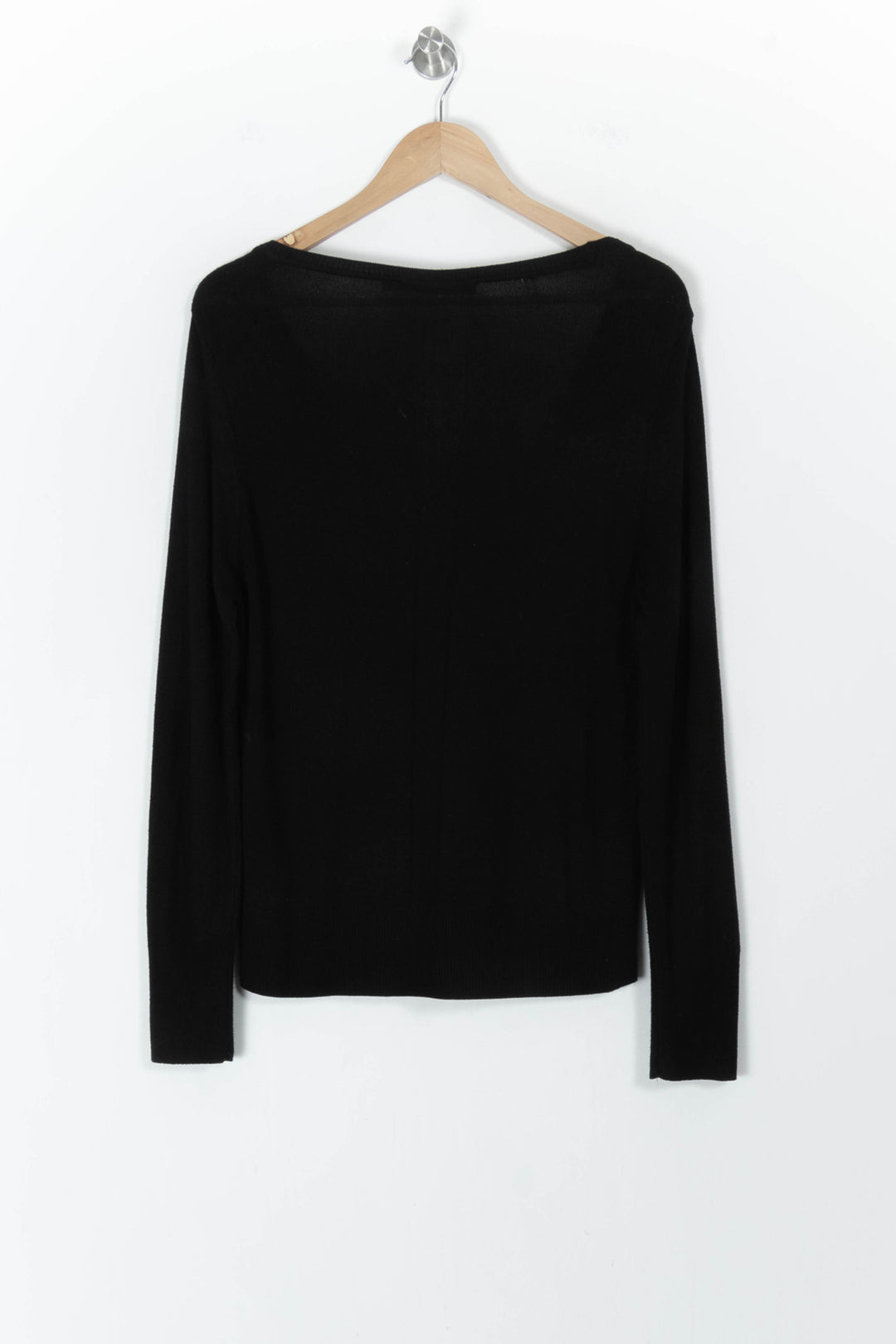 Cardigan Noir - Taille M/38 de la marque La Fée Maraboutée | PARAD104950 - Vendu par Paradigme - Image 4