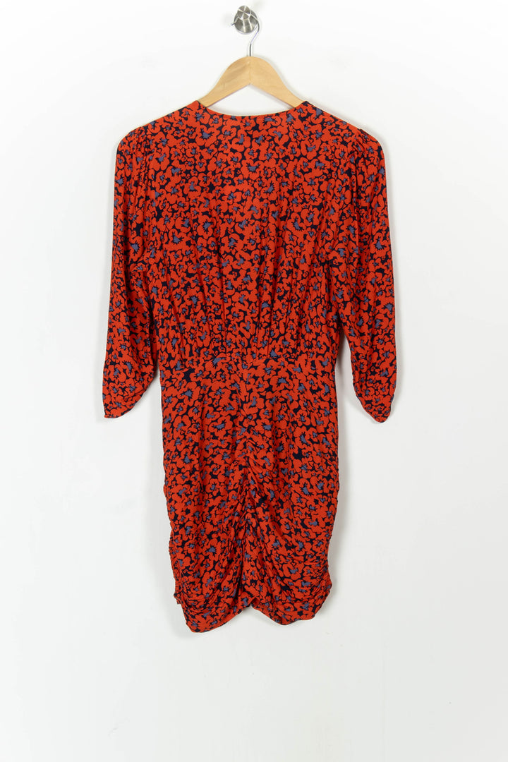 Robe Portefeuille Rouge et Noir - Taille S/36 de la marque Bérénice | PARAD104957 - Vendu par Paradigme - Image 4