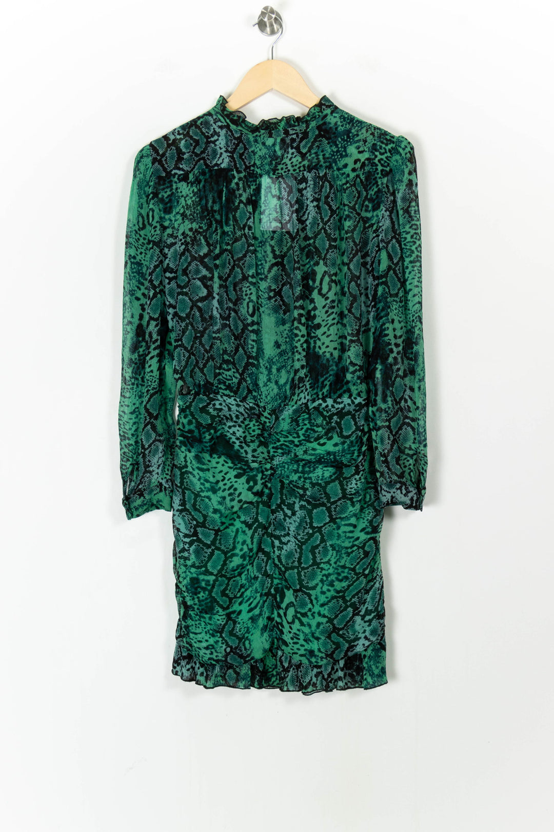 Robe Courte Verte - Taille M/38 de la marque ba&sh | PARAD104960 - Vendu par Paradigme - Image 4