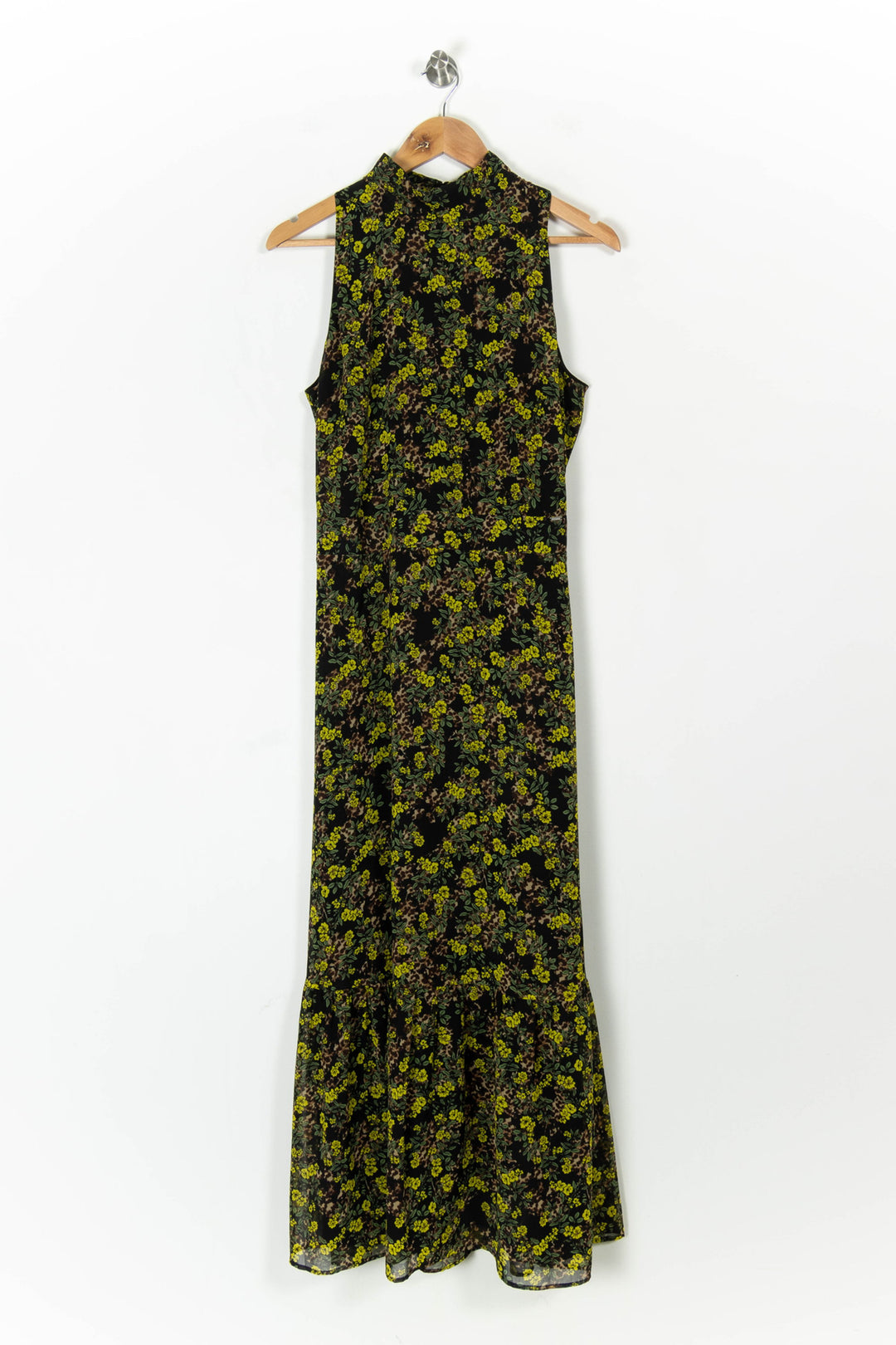 Robe Longue Noire et Jaune - Taille M/38 de la marque IKKS | PARAD104967 - Vendu par Paradigme - Image 2
