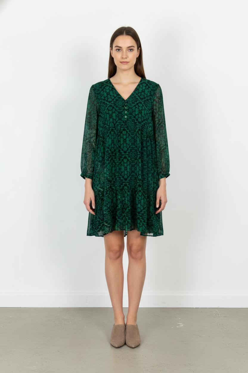 Robe Verte - Taille XXL/44 de la marque La Fée Maraboutée | PARAD104979 - Vendu par Paradigme - Image 1