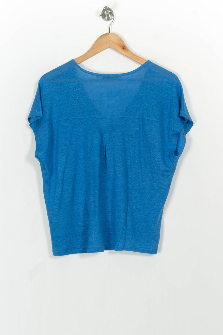 Tee-shirt Bleu - Taille L/40 de la marque La Fée Maraboutée | PARAD104983 - Vendu par Paradigme - Image 4