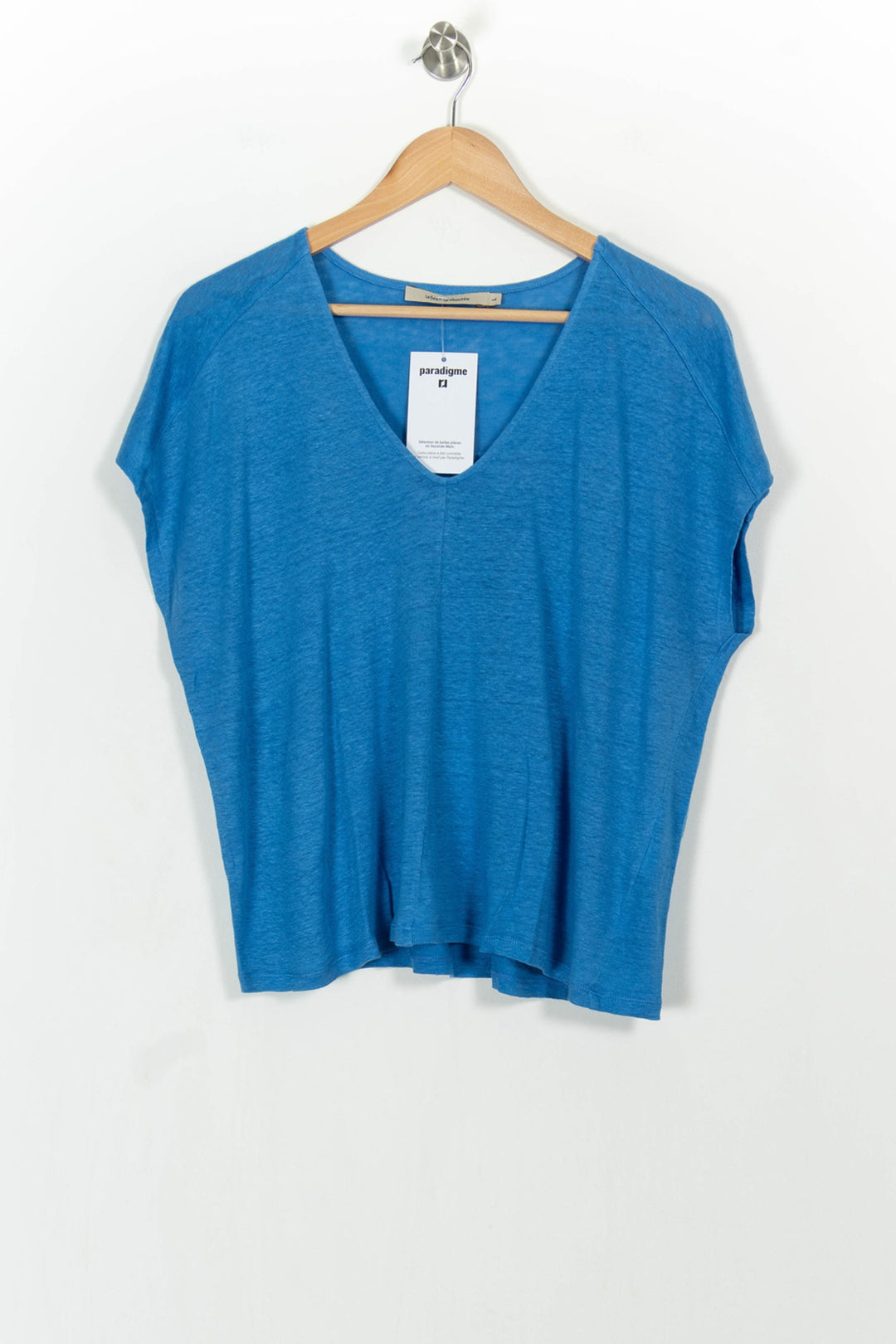 Tee-shirt Bleu - Taille L/40 de la marque La Fée Maraboutée | PARAD104983 - Vendu par Paradigme - Image 2