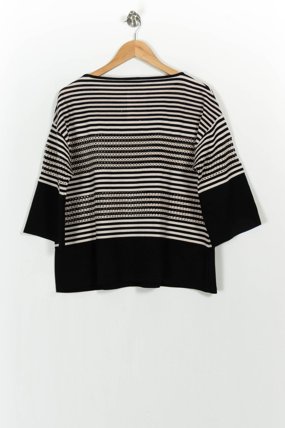 Pull Noir et Blanc - Taille XXL/44 de la marque Weill | PARAD104989 - Vendu par Paradigme - Image 4