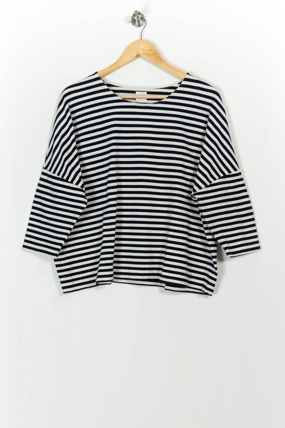 Marinière Blanc et Noir - Taille XL/42 de la marque Des petits hauts | PARAD104990 - Vendu par Paradigme - Image 2