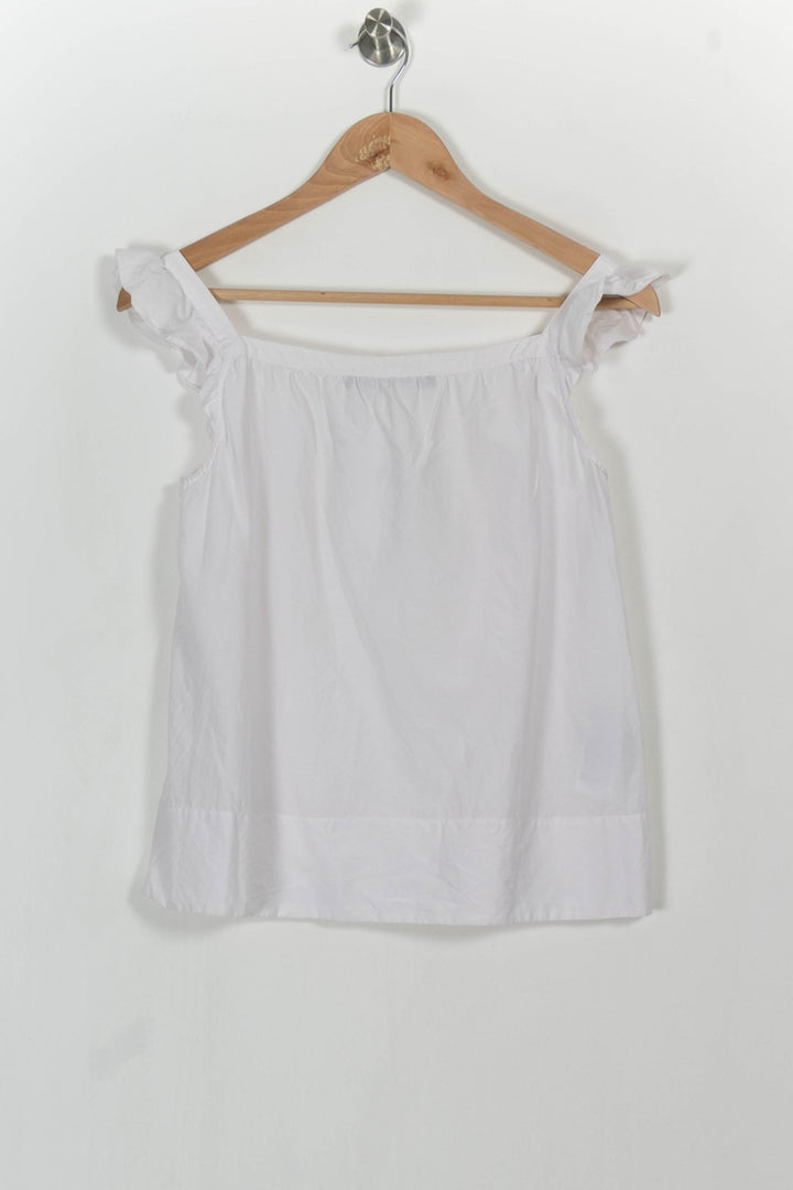 Blouse Blanche - Taille S/36 de la marque Comptoir des Cotonniers | PARAD104991 - Vendu par Paradigme - Image 4