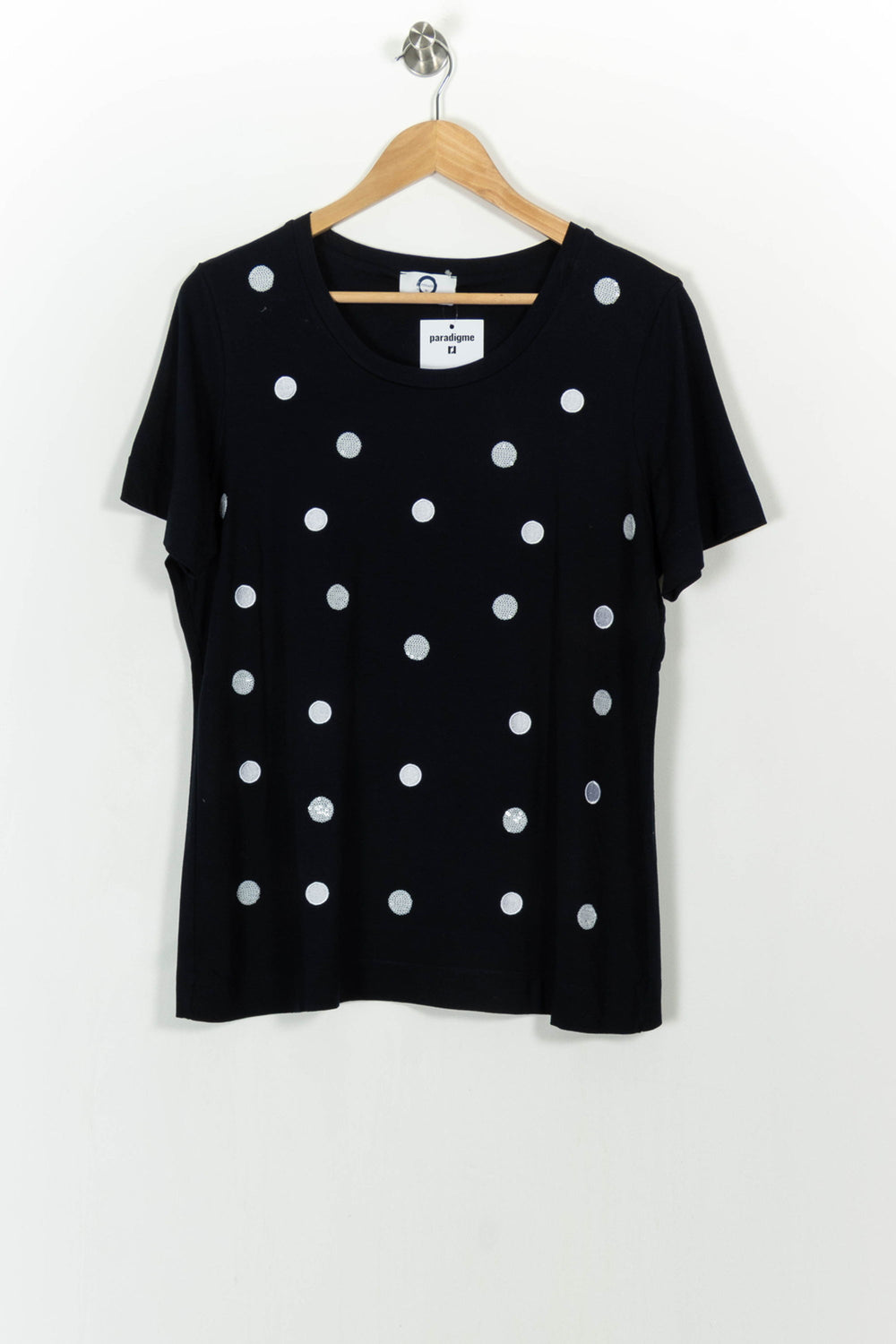 Tee-shirt Bleu et Blanc - Taille XXXL/46 de la marque Marina Rinaldi | PARAD104997 - Vendu par Paradigme - Image 2