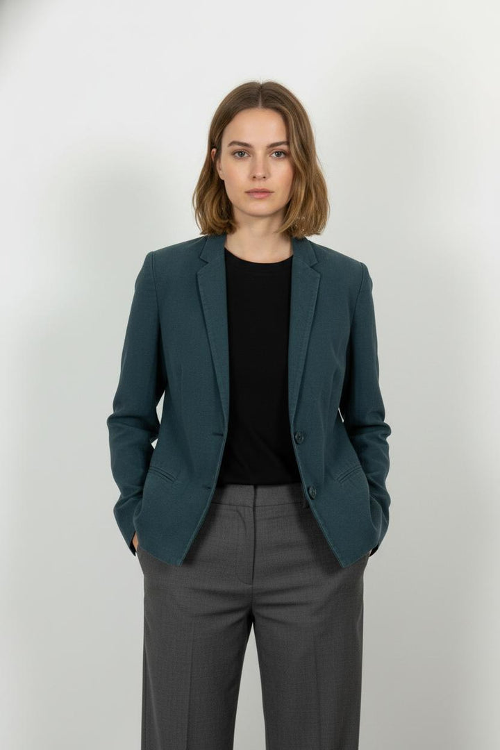 Blazer Vert - Taille M/38 de la marque Sessùn | PARAD104998 - Vendu par Paradigme - Image 1