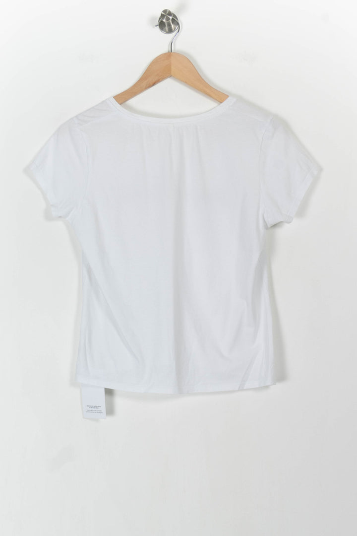 T-shirt Blanc - Taille L/40 de la marque I.Code | PARAD105000 - Vendu par Paradigme - Image 4