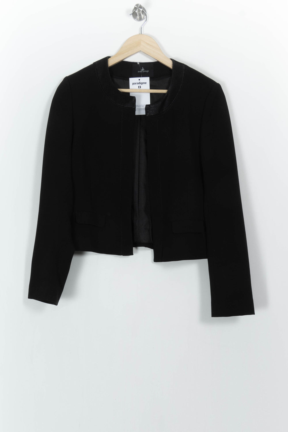 Veste Noire - Taille L/40 de la marque One Step | PARAD105003 - Vendu par Paradigme - Image 2