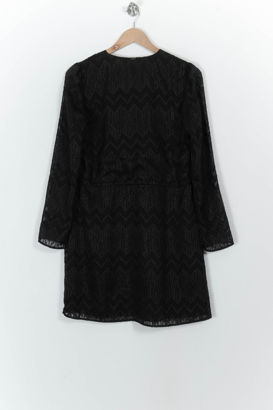 Robe Portefeuille Noire - Taille S/36 de la marque IKKS | PARAD105005 - Vendu par Paradigme - Image 4