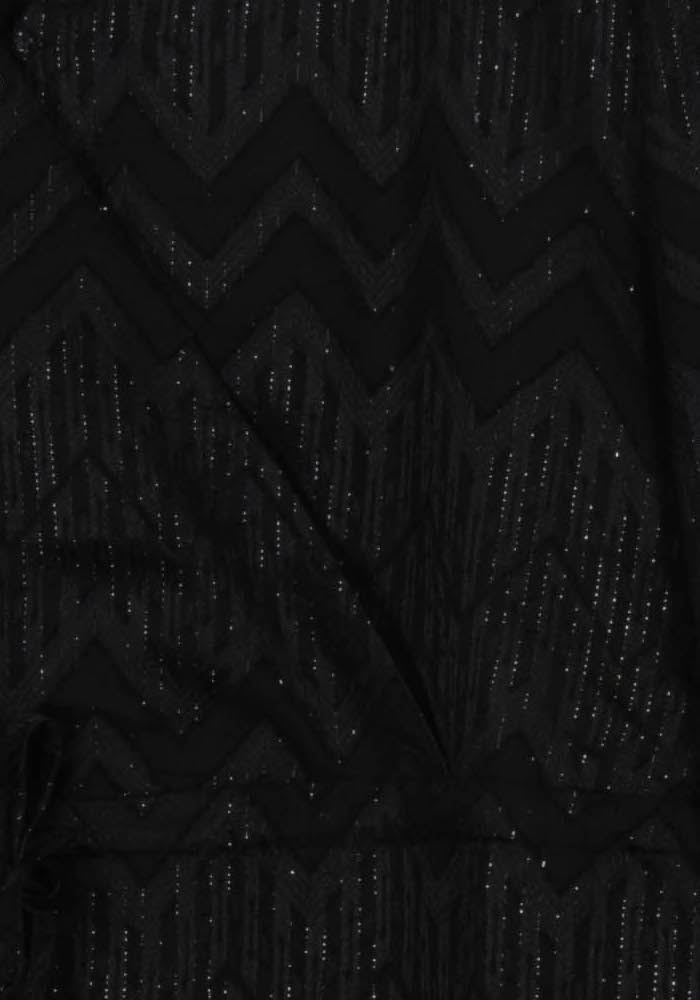 Robe Portefeuille Noire - Taille S/36 de la marque IKKS | PARAD105005 - Vendu par Paradigme - Image 3