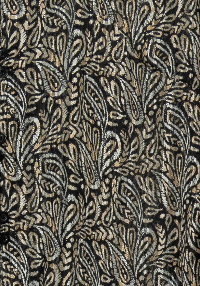 Blouse Noire et Beige - Taille S/36 de la marque Almé | PARAD105008 - Vendu par Paradigme - Image 3
