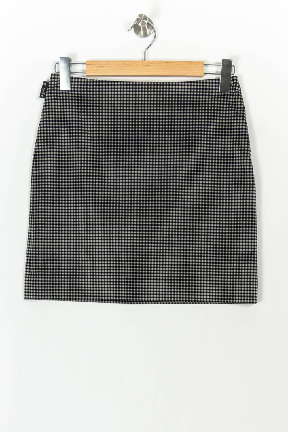 Jupe Courte Noire et Blanche - Taille S/36 de la marque Agnès b. | PARAD105010 - Vendu par Paradigme - Image 2