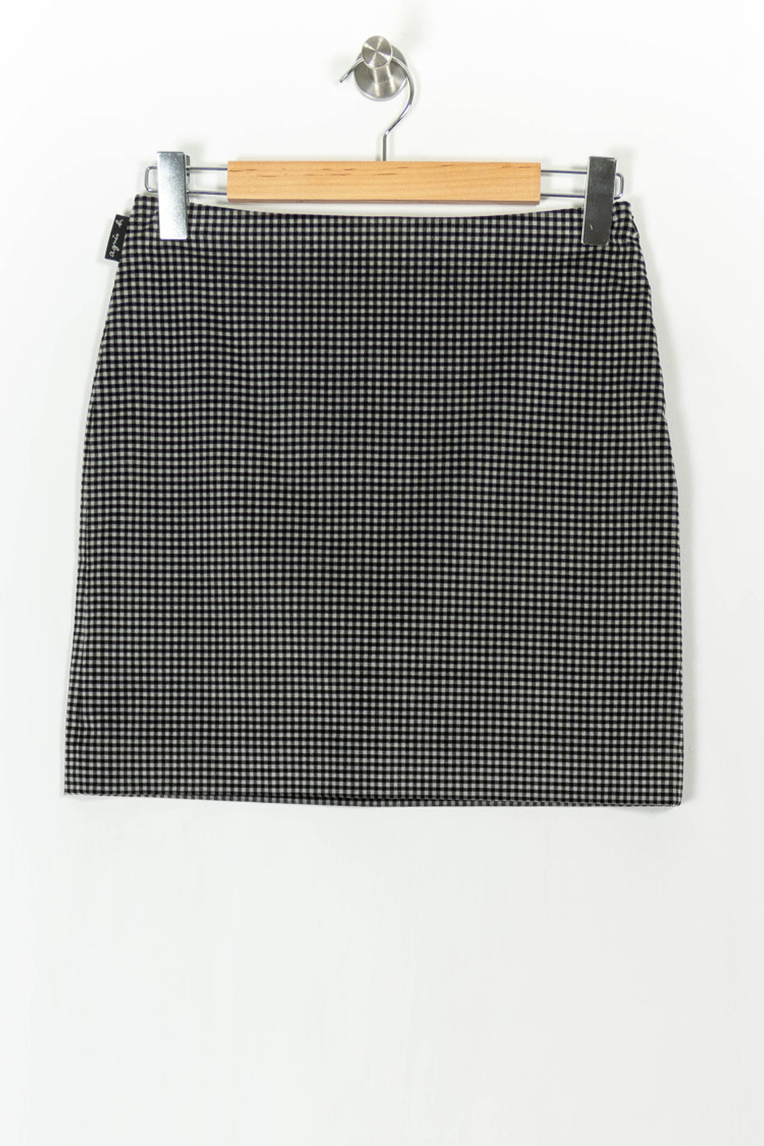 Jupe Courte Noire et Blanche - Taille S/36 de la marque Agnès b. | PARAD105010 - Vendu par Paradigme - Image 2