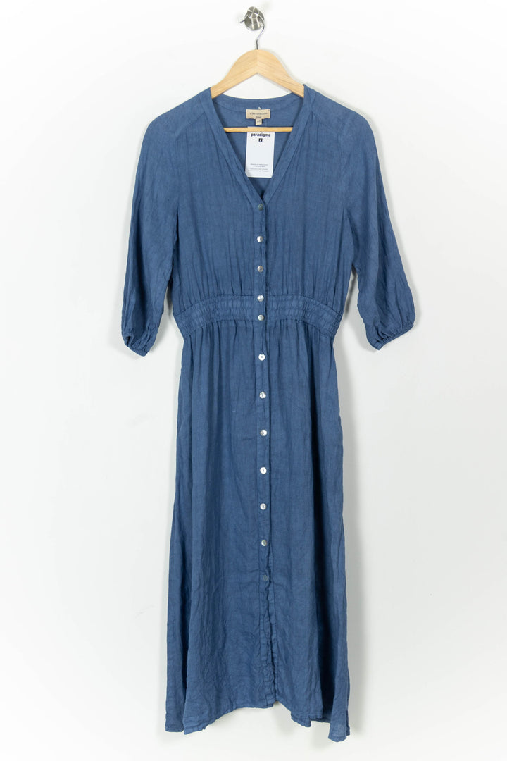Robe Chemise Bleue - Taille L/40 de la marque La Fée Maraboutée | PARAD105012 - Vendu par Paradigme - Image 2