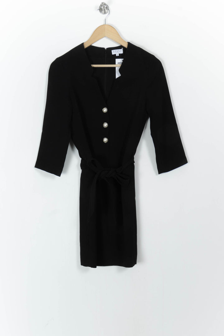 Robe Courte Noire - Taille S/36 de la marque Claudie Pierlot | PARAD105014 - Vendu par Paradigme - Image 2