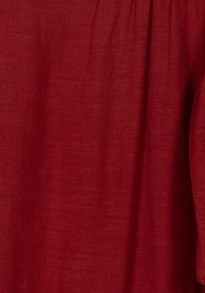 Robe Volantée Bordeaux - Taille M/38 de la marque Comptoir des Cotonniers | PARAD105015 - Vendu par Paradigme - Image 3