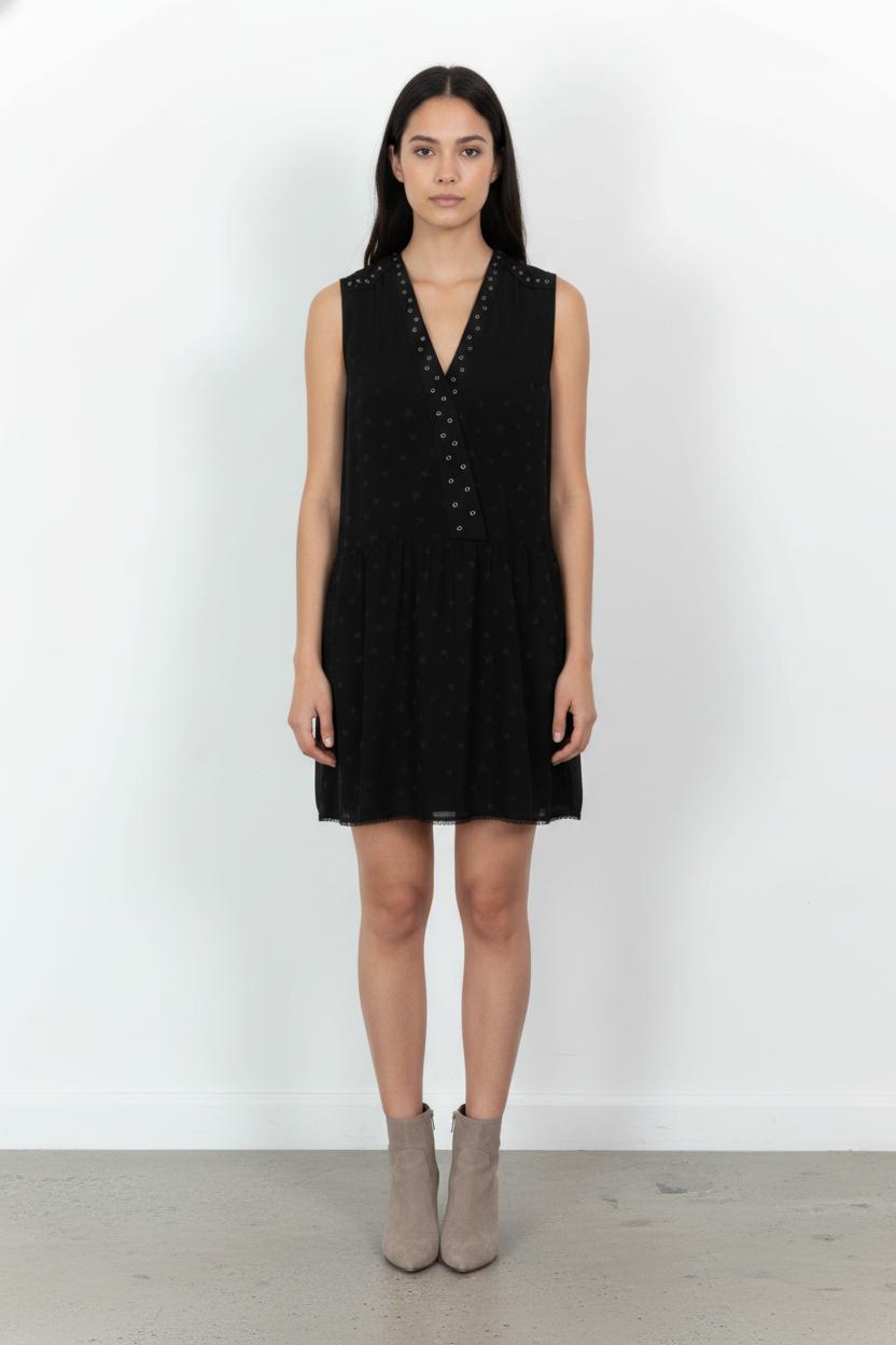 Robe Sans Manches Noire - Taille S/36 de la marque Zadig&Voltaire | PARAD105023 - Vendu par Paradigme - Image 1