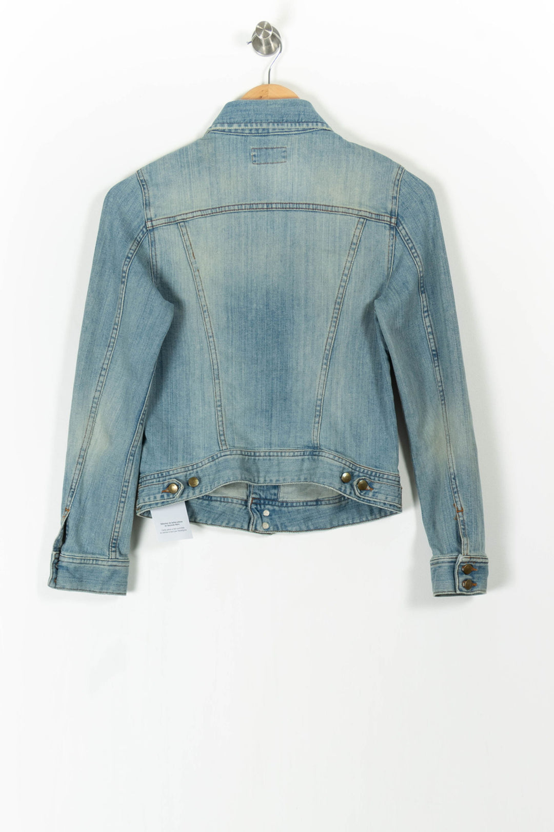 Veste en Jean Bleue - Taille XS/34 de la marque ba&sh | PARAD105025 - Vendu par Paradigme - Image 4